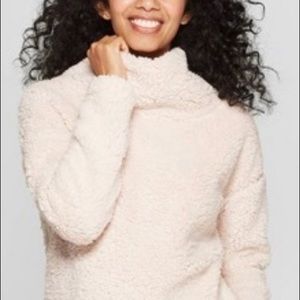 A New Day Shearling Turtleneck